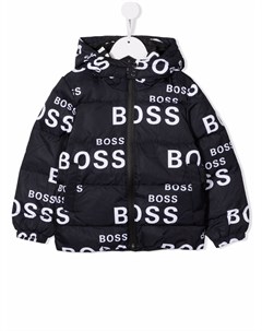Пуховик с логотипом Boss kidswear