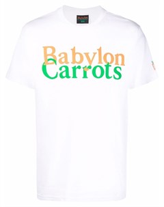 Футболка с логотипом из коллаборации с Babylon Carrots