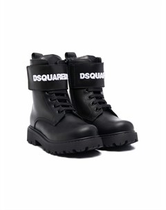 Ботинки на шнуровке с логотипом Dsquared2 kids