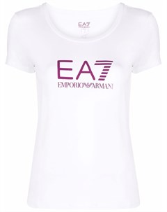 Футболка с логотипом Ea7 emporio armani