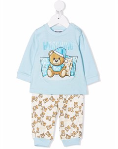Пижама с принтом Teddy Bear Moschino kids