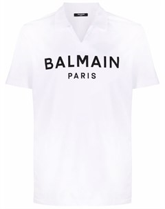 Рубашка поло с логотипом Balmain