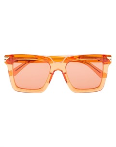 Солнцезащитные очки Havana в квадратной оправе Bottega veneta eyewear