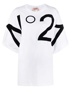 Футболка оверсайз с логотипом Nº21
