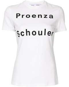 Футболка с логотипом Proenza schouler white label