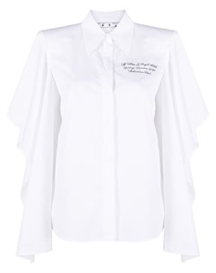 Рубашка с объемными рукавами Off-white