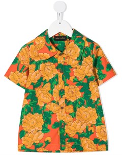Рубашка из органического хлопка с цветочным принтом Mini rodini