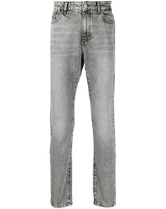 Узкие джинсы из вареного денима Karl lagerfeld