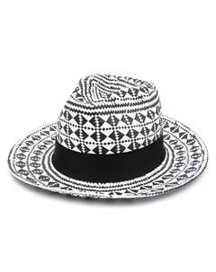 Шляпа федора Jones с геометричным узором Eres