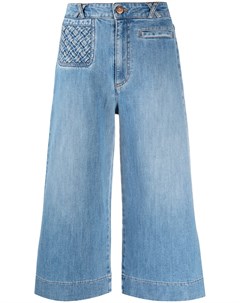 Укороченные джинсы широкого кроя See by chloe