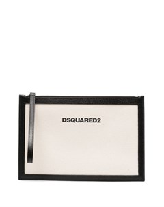 Клатч с логотипом Dsquared2
