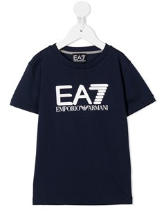 Футболка EA7 с логотипом Emporio armani kids