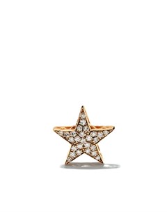 Золотая серьга Star с бриллиантами Selim mouzannar