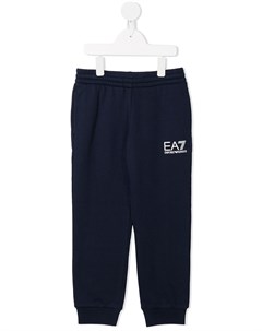 Спортивные брюки EA7 с логотипом Emporio armani kids