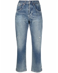 Укороченные джинсы с завышенной талией Victoria beckham