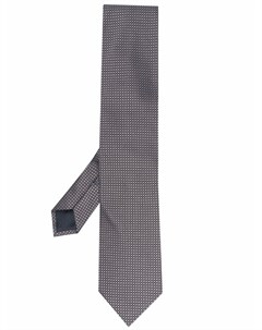 Шелковый галстук с графичным принтом Ermenegildo zegna
