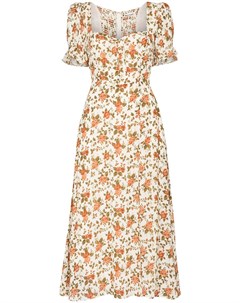 Платье миди Alta с цветочным принтом Reformation
