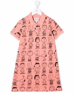 Платье с графичным принтом из коллаборации с Peanuts Lacoste kids