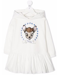 Платье Bambi с капюшоном Monnalisa