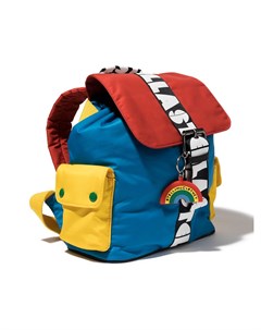 Рюкзак в стиле колор блок с логотипом Stella mccartney kids