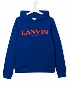 Худи с логотипом Lanvin enfant