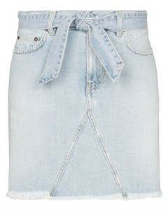 Джинсовая юбка мини с поясом Givenchy