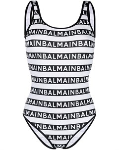 Купальник с логотипом Balmain
