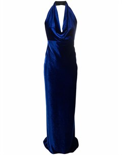 Длинное платье Abies с вырезом халтер Blanca vita