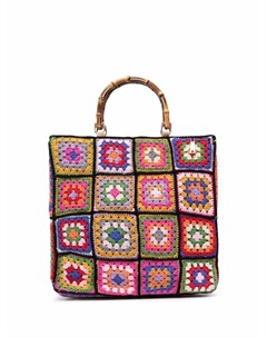 Большая сумка тоут Crochet La milanesa