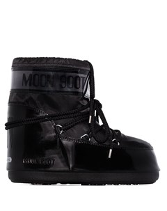 Дутые ботинки Glance на плоской подошве Moon boot