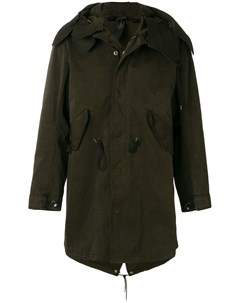 Пальто с капюшоном Ten c