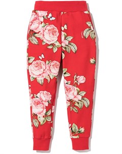 Спортивные брюки с цветочным узором Monnalisa