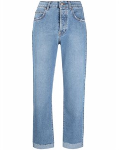 Прямые джинсы с завышенной талией Federica tosi