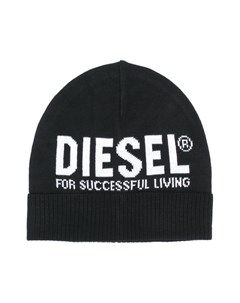 Трикотажная шапка бини с логотипом Diesel kids