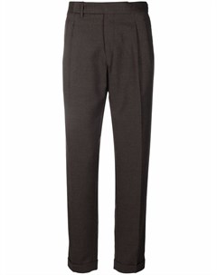 Укороченные шерстяные брюки строгого кроя Briglia 1949