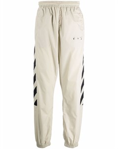 Спортивные брюки с диагональными полосками Off-white