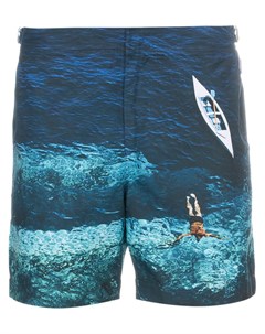 Пляжные шорты средней длины Deep Sea Orlebar brown