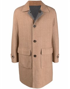 Однобортное пальто на пуговицах Eleventy