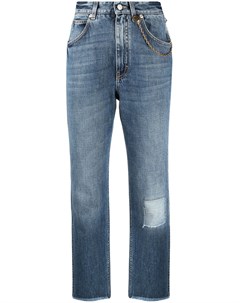 Укороченные джинсы средней посадки Givenchy