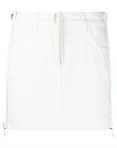 Джинсовая мини юбка с завышенной талией Givenchy