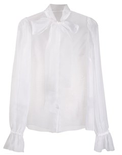 Прозрачная рубашка с длинными рукавами Dolce&gabbana