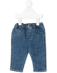 Узкие джинсы средней посадки Emporio armani kids