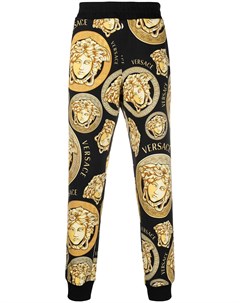 Спортивные брюки с логотипом Medusa Versace