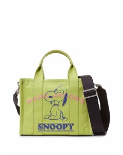 Маленькая сумка тоут The Snoopy из коллаборации с Peanuts Marc jacobs