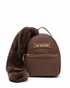 Рюкзак с платком Love moschino
