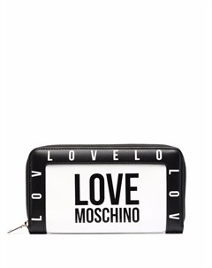 Кошелек на молнии с логотипом Love moschino