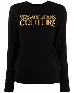 Топ с вышитым логотипом Versace jeans couture