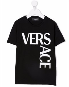 Футболка с логотипом Versace kids