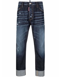 Укороченные прямые джинсы Dsquared2