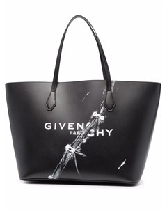 Сумка шопер с эффектом тромплей Givenchy